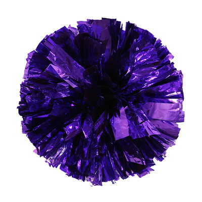 

〖Follure〗Metallic Foil And Plastic Ring Handheld Pom Poms Cheerleading Party Decor