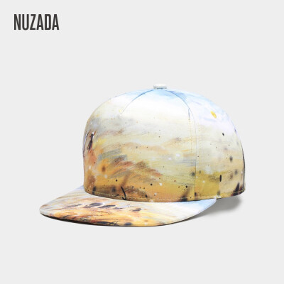 

NUZADA 3D Printing Caps Men Women Couple Hip Hop Cap Spring Summer Autumn High Quality Cotton Material Punk