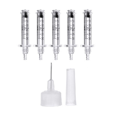 

5Pcs 03ml Ampoule Heads 1Pc Taking Medicine Needle for Hyaluron Pen Multi Shot Accessory Attachment