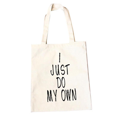 

Women Casual Large Capacity Totes Versatile Cartoon Print Canvas Shopping Bags Simple Eco Female Bags