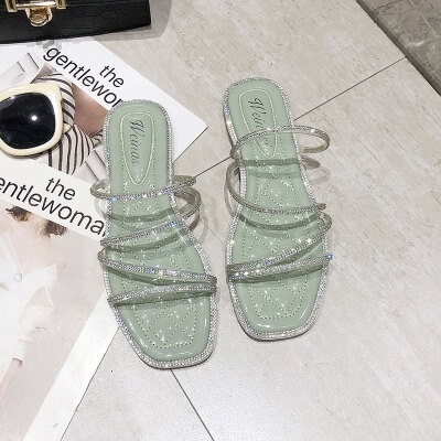 

Water-drilling sandal womens fairy summer fashion lady all-in-one Roman shoes