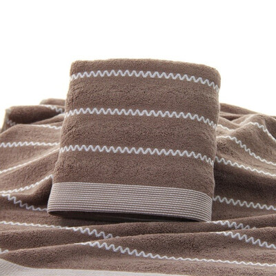 

100 Cotton Bath Towel 70140cm Super Soft Face Towel Adult Beach Towel