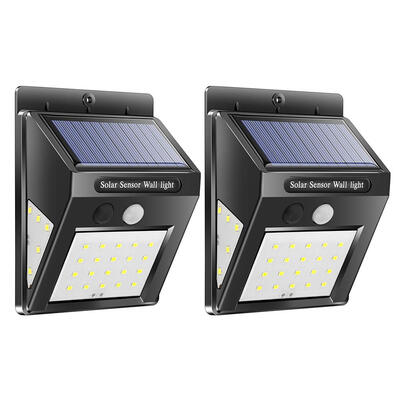 

8pcs Solar Lamp Waterproof Motion Sensor Outdoor Garden Wall Light 30LED