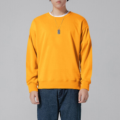 

Toponeto Mens New Fashion Autumn Winter Long Sleeved Tops Solid Bottoming T-shirts