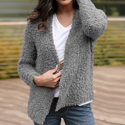

Toponeto Womens Casual Jacket Winter Warm Outwear Blouse Ladies Coat Overcoat Outercoat
