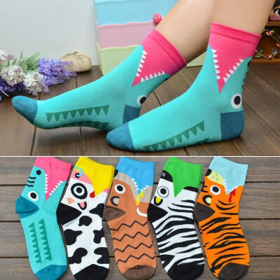 

Fashion Animals Print Art Socks Novelty Funny Cotton Socks For Men Women Adult