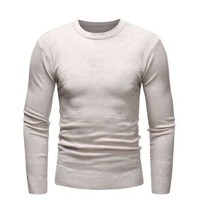 

Muscle Men Long Sleeve Casual Tops Shirts Slim Fit Knit T-shirt Casual Tee