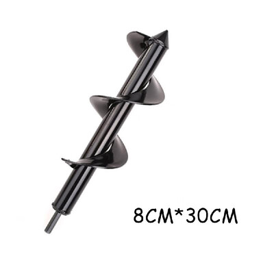 

Spiral Drill Bit Earth Auger Flower Bulb Auger Ground Hole Digger Drilling Yard Planting Weeding Bedding Tool