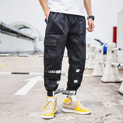 

Gobestart Mens Summer New Style Fashion Overalls Casual Pure Colour Comfortable Trousers