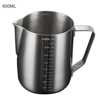 

3506001000ml Milk Frothing Pitcher Stainless Steel Coffee Cup with Scale