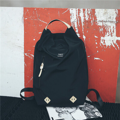 

Backpack for Women&Large Capacity Travel Backpack Tourist Male Inspection Style Korean High School Chao Brand College Student