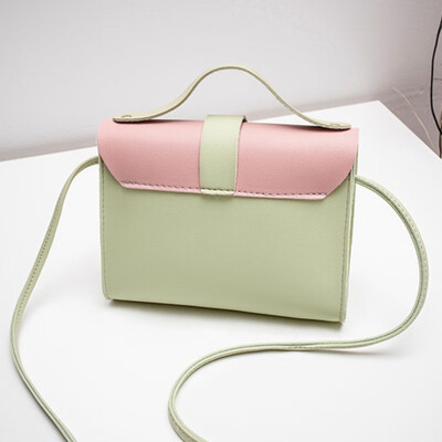

New Fashion Casual Color Women Matching Shoulder Mobile Phone Bag Ladies Small Fresh Mini Change Crossbody Bags Hasp Hand