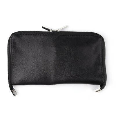 

Cosmetic Storage Bag Portable PU Leather Travel Handbag Makeup Tool Storage