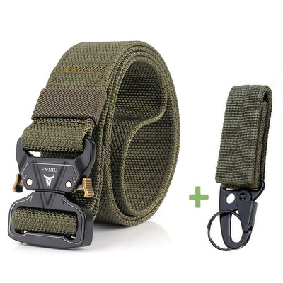 

Military Equipment Army Belt Men Tactical Designer Canvas Jeans Belt Casual Thick Nylon Black Belt Waist Belt Men Accessories