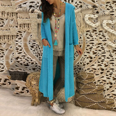 

〖Follure〗Women Long Sleeved Light weight Casual Knit Cardigan Sweaters