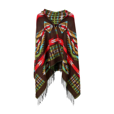 

〖Follure〗Women Winter Knitted Cashmere Poncho Capes Shawl Cardigans Sweater Coat