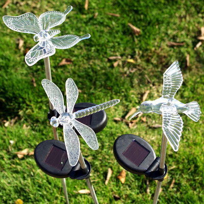 

〖Follure〗2pc LED Yard Path Light Outdoor Garden Lawn Landscape Stainless Steel Lamp SOLAR