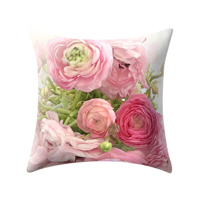 

〖Follure〗Plant Printed Polyester Pillow Case Cover Sofa Cushion Cover Home Decor