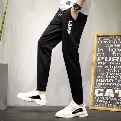 

KSENV Knitted Feet Elastic Pants Spring&Autumn Sports Pants Loose 11243