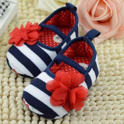 

Lovely Single Flower Shoes Soft Infant Child Prewalker Shoes Newborn Crib Shoes Baby Comfortable Shoes 0-2 Years