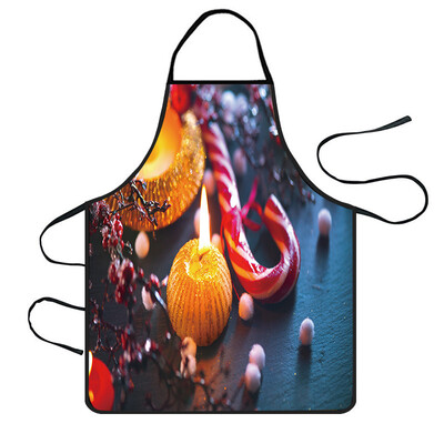 

Tailored Christmas Decoration Waterproof Apron Kitchen Aprons Dinner Party Apron