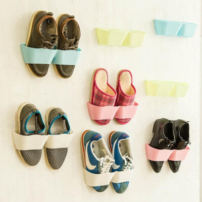 

New Plastic Shoe Rack Shoe Shelf Stand Cabinet Display Shelf Organizer Wall Rack