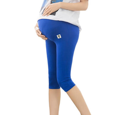 

pregnant short women summer short leggings maternity short capris black gray white large size mother leggings