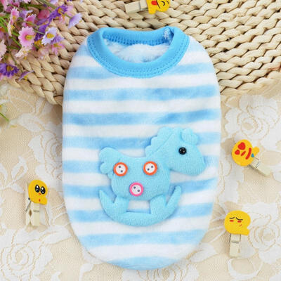 

AutumnWinter Cartoon Pet Puppy Cat Coats Jacket Warm Soft Fleece Dog Clothes for Small Dog Chihuahua Clothing Coat Apparel