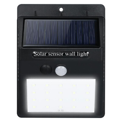 

LED Solar Powerd PIR Motion Sensor Wall Dim Light 3-Modes Outdoor Waterproof Energy Saving Street Yard Path Home Garden Security