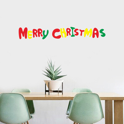 

〖Follure〗Creative Merry Christmas Art Wall Sticker Window Wall Sticker Home Decor