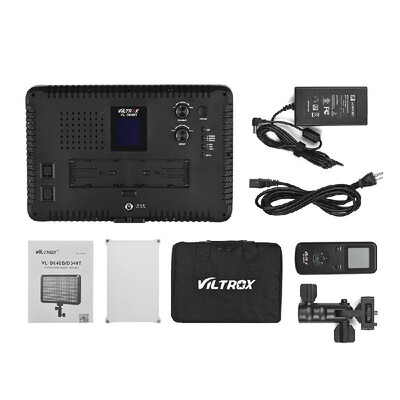 

Viltrox VL-D640T Professional Ultra-thin Bi-color Dimmable LED Video Light 3300K-5600K CRI 95 with Remote Controller for Portrait