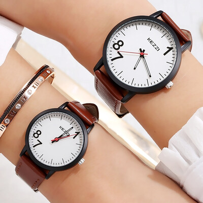 

Couple on the watch belt waterproof quartz watch couple watch Korean student couple table creative