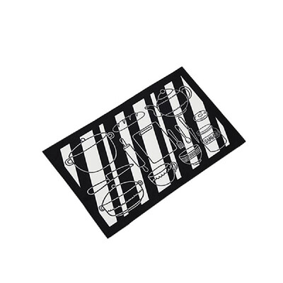 

Home Kitchen Soft Non-Slip Mat Washable Oil Proof Doormat Bathroom Floor Rug Carpet