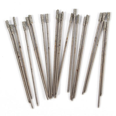 

Greensen 20PCS 1mm Diamond Coated Lapidary Drill Bits Solid Bits Needle For Jewelry Agate