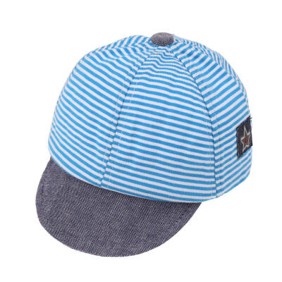 

Unisex Baby Kid Stripe Pentagon Cartoon Fashion Cap Sun Baseball Cotton Hat