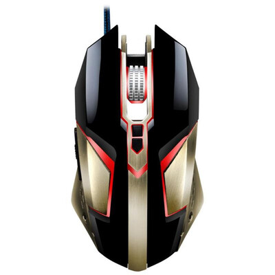 

T03 Macro USB Wired Gaming Mouse Adjustable DPI Programmable Optical Mouse