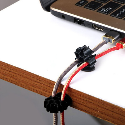 

Toponeto Wire Desktop Organizer Winder Management Headphone Cord Holder