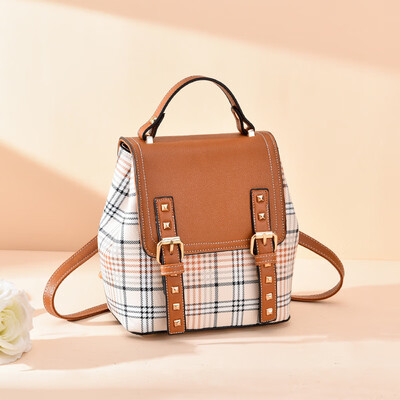 

Multipurpose Baggage Women Summer Shoulder Travel Backpack Simple Leisure Slant Large Capacity One-shoulder Hand-held