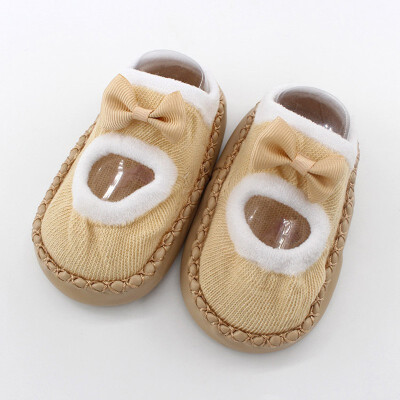 

Newborn Toddler Baby Girl Boy Shoes First Walker Baby Cartoon Newborn Baby Girls Boys Anti-Slip Socks Slipper Shoes Boots