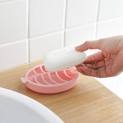 

Compact Double-layer Processing Custom Soap Box Advanced Plastic Bathroom Drain Soap Tray Soap Box