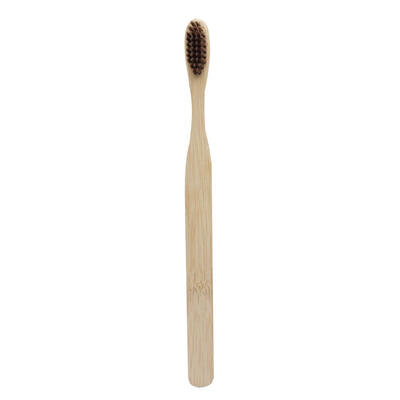 

520pcs Bamboo Soft-bristle Square Wood Handle Toothbrushes Dental Care