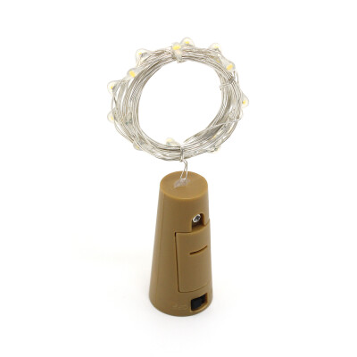 

1m 10 Lights LED Lantern Bottle Stopper Type String Light for Birthday Christmas Decoration