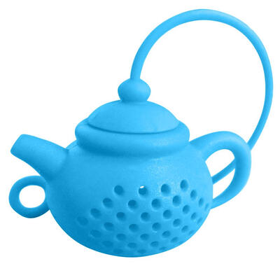 

Teapot Shape Tea Strainer Silicone Tea Bag Infuser Leaf Filter Diffuser