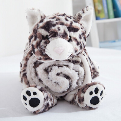 

Super Soft Blanket&Pillow Set for Children 76x110cm Blanket&30x35cm Pillow Multi-functional Knitted Cartoon Blankets