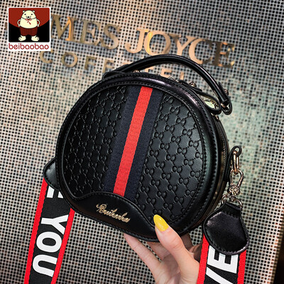 

Ins new small bag 2019 new Korean portable small round bag Joker broadband shoulder Messenger bag