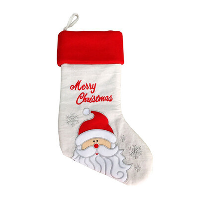 

Tailored Christmas Gift Bag Santa Claus Snowman Elk Xmas Decoration Ornament Sock Decors