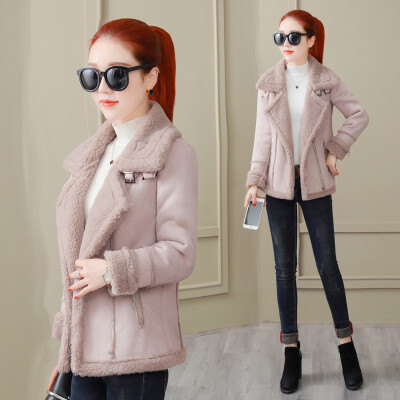 

2018 new winter coat female Korea edition loose bf cotton-padded jacket short style ins autumn winter thickening cotton-padded