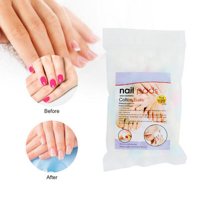 

Greensen 100pcs Disposable Nail Art Tips Polish Removal Degrease Nail Polish Cleansing Cotton Ball
