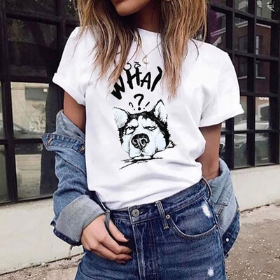 

Starmoon Women Girls Plus Size Print Shirt Short Sleeve T Shirt Blouse Tops