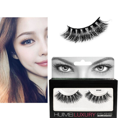 

〖Follure〗1Pair Luxury 3D False Lashes Fluffy Strip Eyelashes Long Natural Party